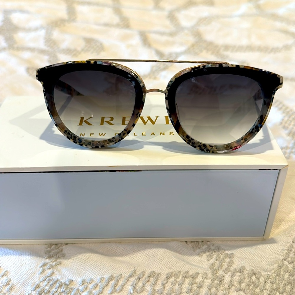Krewe sunglasses - Clio Nylon in Poppy